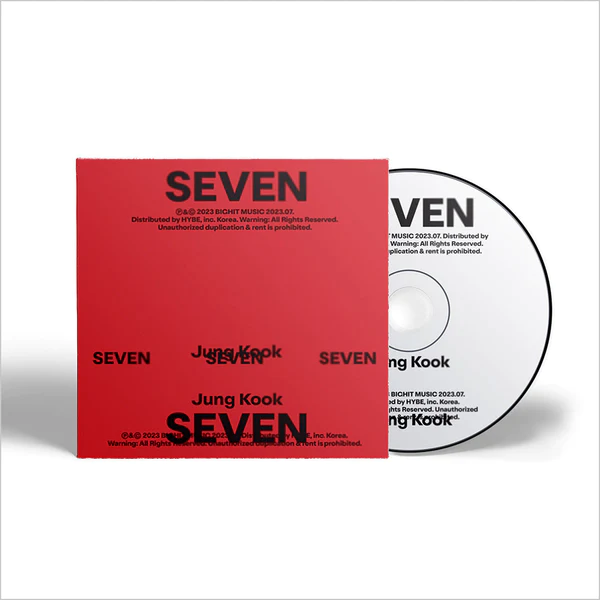 Jungkook Seven CD