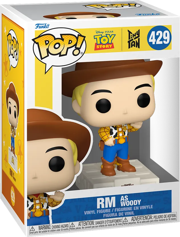 Funko Pop! Rocks: Toy Story x Tiny TAN - RM as Woody