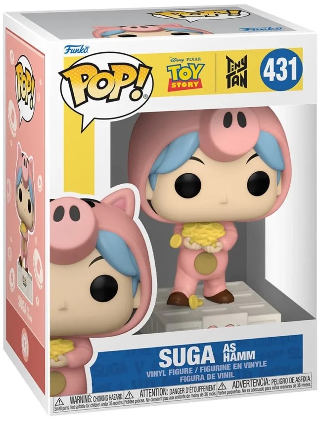 Funko Pop! Rocks: Toy Story x Tiny TAN - Suga as Hamm