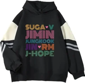 Dolpind Kpop Jungkook Suga Jimin V RM JHope Jin Pullover Sweater Jacket Hoodie